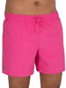 Lacoste Logo Swim Shorts - Rose Pink