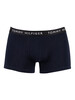 Tommy Hilfiger 3 Pack Trunks - Black/Top Water/Primary Red