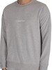 Calvin Klein Modern Structure Lounge Graphic Sweatshirt - Grey Heather