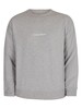 Calvin Klein Modern Structure Lounge Graphic Sweatshirt - Grey Heather