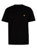 Carhartt WIP Chase T-Shirt - Black/Gold