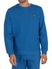 Lyle & Scott Organic Cotton Logo Sweatshirt - Spring Blue