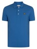 Lyle & Scott Organic Cotton Plain Polo Shirt - Spring Blue