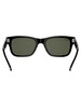 Ray-Ban Burbank Rectangle Sunglasses - Black/Green