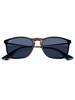 Ray-Ban Chris Square Sunglasses - Havana/Dark Blue