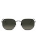Ray-Ban Hexagonal Flat Lens Sunglasses - Gunmetal/Light Grey Gradient