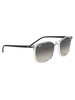 Ray-Ban Square Transparent Sunglasses - Grey Gradient