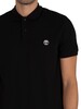 Timberland Basic Logo Polo Shirt - Black