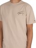 Tommy Jeans Signature T-Shirt - Savannah Sand