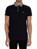Weekend Offender Costa Check Polo Shirt - Navy
