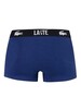 Lacoste 3 Pack Casual Trunks - Navy/Blue/Light Blue