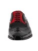 Jeffery West Oxford Polished Leather Shoes - Black