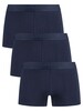 Superdry 3 Pack Organic Cotton Trunks - Richest Navy