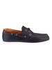 Timberland Cedar Bay Leather Boat Shoes - Navy Full Grain