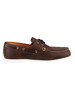 Timberland Cedar Bay Leather Boat Shoes - Dark Brown Full Grain