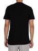 Calvin Klein Lounge Reimagined Heritage Box Logo T-Shirts - Black