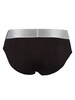 Calvin Klein 3 Pack Reconsidered Stell Hip Briefs - Black