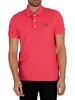 Lyle & Scott Organic Cotton Polo Shirt - Electric Pink