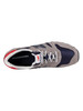 New Balance 373 Suede Trainers - Grey/Navy/Red