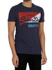 Superdry Vintage Logo Primary T-Shirt - Montauk Navy