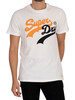 Superdry Vintage Logo Interest T-Shirt - Winter White