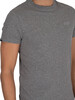 Superdry 3 Pack Vintage Logo T-Shirt - Grey Marl