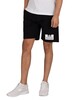 Weekend Offender Action Classic Sweat Shorts - Black