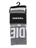 Diesel 3 Pack Ray Socks - Grey/White/Black