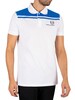 Sergio Tacchini New Young Line Polo Shirt - White/Palace Blue