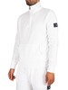 Tommy Hilfiger Recycled Cotton Zip Mock Sweatshirt - White