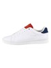 Tommy Hilfiger Retro Court Cupsole Leather Trainers - White