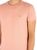 Tommy Hilfiger Stretch Slim Fit T-Shirt - Guava