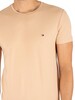 Tommy Hilfiger Stretch Slim Fit T-Shirt - Clayed Pebble