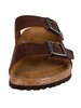Birkenstock Arizona BS Leather Sandals - Vintage Wood Roast