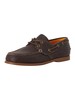 Timberland Cedar Bay Leather Boat Shoes - Dark Brown