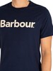 Barbour Logo Tailored Fit T-Shirt - Navy