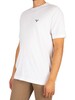 Barbour Relaxed Sports Organic T-Shirt - White