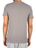Emporio Armani 2 Pack Lounge T-Shirts - Grey/Marine