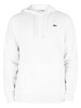 Lacoste Sport Pullover Hoodie - White