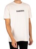 Napapijri Box Graphic T-Shirt - White Whisper