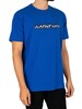 Napapijri Sella Graphic T-Shirt - Skydiver Blue