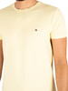 Tommy Hilfiger Stretch Slim Fit T-Shirt - Lemon Twist