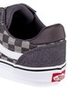 Vans Ward Deluxe Washed Check Trainers - Asphalt/White
