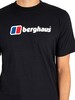 Berghaus Organic Big Classic Logo T-Shirt - Black