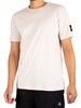 Calvin Klein Jeans Monogram Sleeve Logo T-Shirt - Eggshell