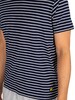 Lyle & Scott 3 Pack Chase Lounge T-Shirts - White/Stripe/Navy
