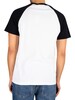 Superdry Vintage Baseball T-Shirt - Optic/Black