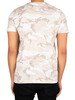 Tommy Hilfiger Camo Logo T-Shirt - Ecru