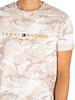 Tommy Hilfiger Camo Logo T-Shirt - Ecru