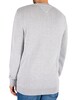 Tommy Jeans Essential Crew Knit - Light Grey Heather
